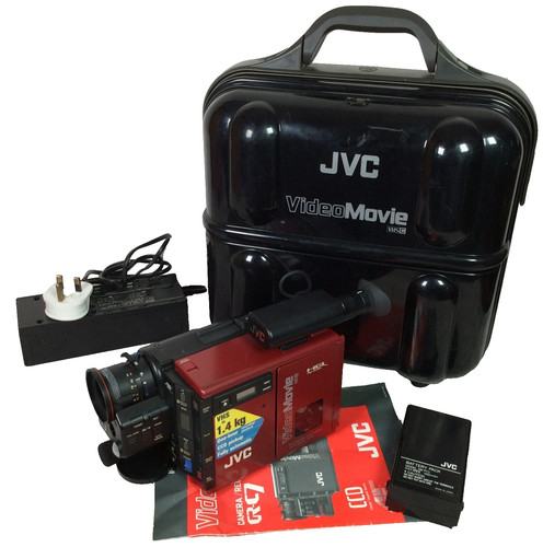 Videocamera jvc c7e vhs - jvc, gr-c7e