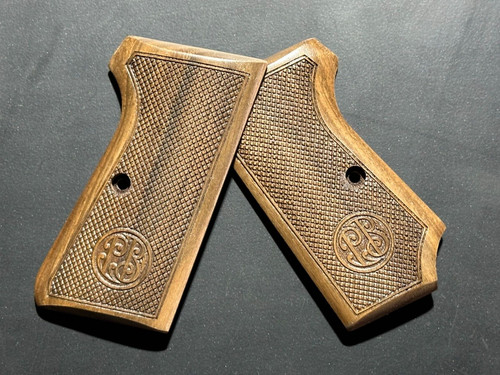 Impugnature legno noce - di,