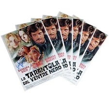 Barbara Bouchet Mini Locandina Autografata Signed Mini Poster Horror Latarantola