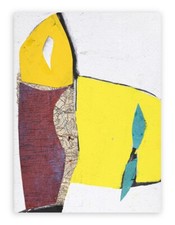 Tommaso CASCELLA, acrilico, collage, sabbia, etc.. 40x30 cm.  BELLISSIMO !!!