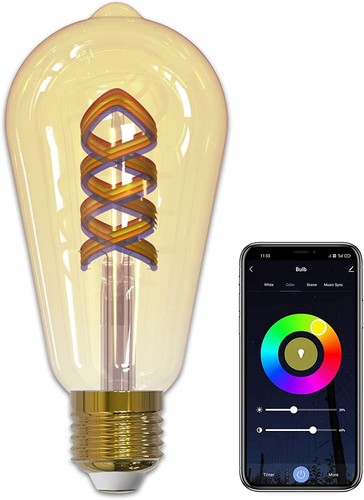 Lampada smart wifi vintage - lampada,