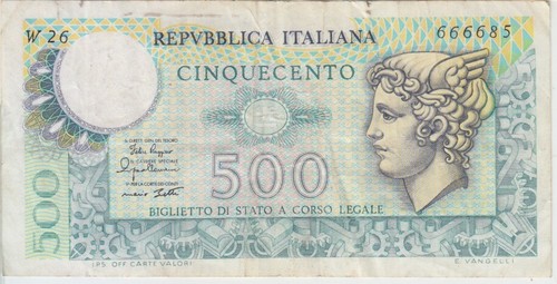 Banconota italia p94r 6685 500 - banconota, p94r-6685