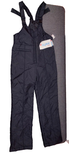 Salopette nera vintage sub - vintage,