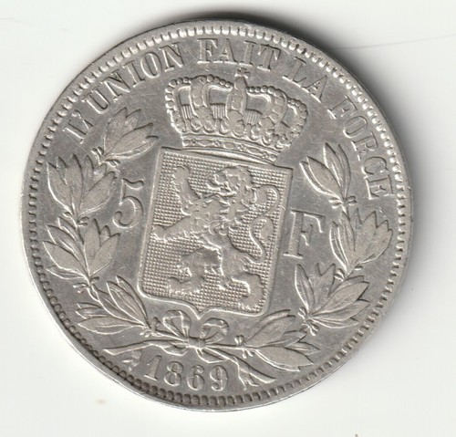 Belgio franchi 1869 - belgio,