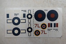 VINTAGE DECALS FROG 1/72ème F 244  GRUMMAN AVENGER Mk.II