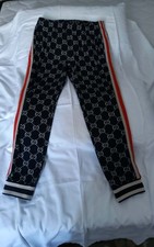 pantaloni tuta uomo Gucci blu