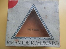 vecchio gioco da tavola PIRAMIDE ROMPICAPO DAL NEGRO giochi di legno in vintage