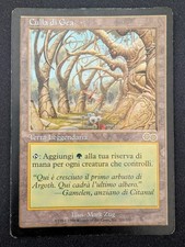 MTG Magic Gaea's Cradle Culla di Gea Urza’s Saga Good, Ink on borders