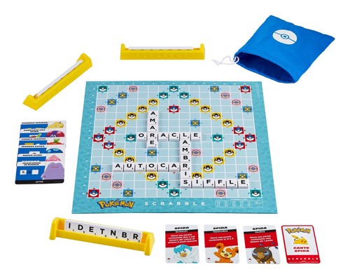 Mattel gioco scrabble - mattel, pokÉmon