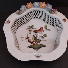 Herend Rothschild cestino - ciotola sfondata 7384/Ro