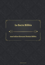 La Sacra Bibbia 1649 Italian