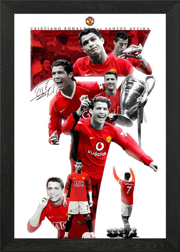 Quadro cristiano ronaldo - quadro,