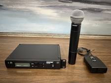 Shure ULXS4/ULX2-J1 SM58 Wireless Microphone  System, J1 band, 554-590 MHz+ULX .