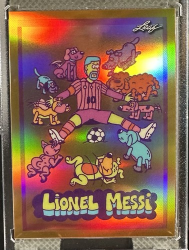 Lionel messi gold holo - gold,