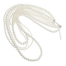  Collana Di Perle Finte