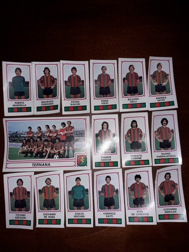 Figurine panini ternana - figurine,
