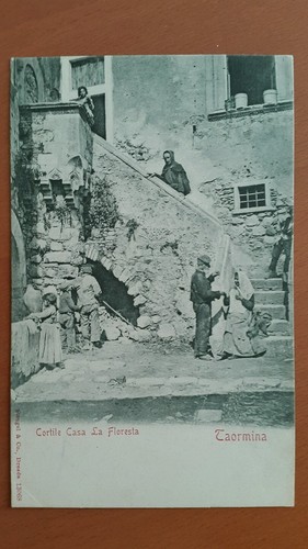 Taormina messina cortile - taormina,