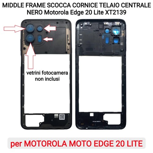 Middle frame scocca cornice - middle,