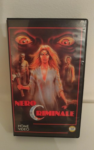 Vhs nero criminale video club - nero, criminale,