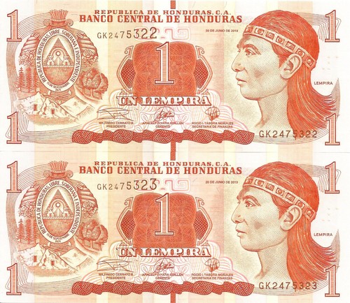 Honduras lempira 2019 - honduras,