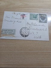 Aegean 1935 Postcard