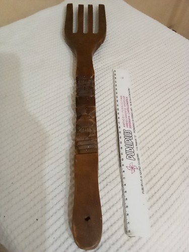 Forchetta legno artigianato - in,