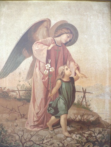 Quadro angelo custode - /,