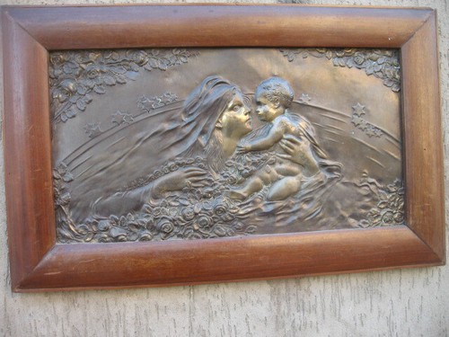 Pannello madonna con - , "madonna