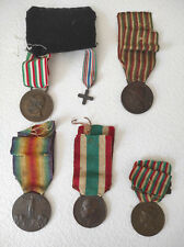 Lotto 6 medaglie - WWI