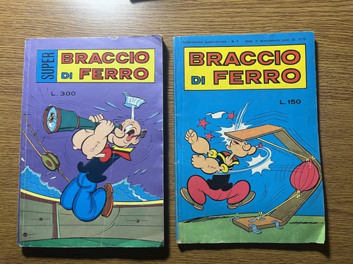Lotto fumetti braccio ferro - braccio,