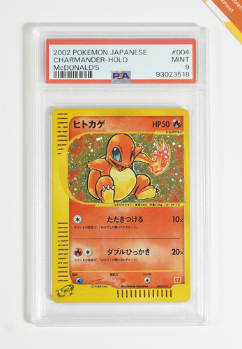 Pokemon psa charmander 004 - 9, #004