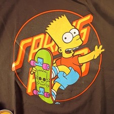 Rara maglietta Bart Simpson X
