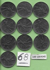 @lotto 10 monete lire 50