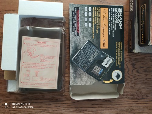 Sharp 7700m agenda - sharp, iq-7700m