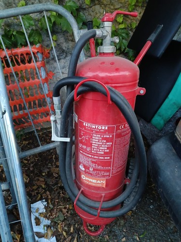 Estintore polvere abc 30kg - polvere,
