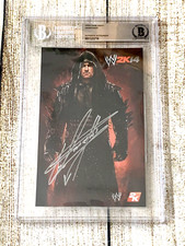 The undertaker firmato wwe - the,