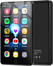 Lettore MP3 Da 96 GB Con Bluetooth E Wifi, Lettore MP4 IPS HD Touch Screen Da 4,