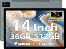 Android 15 Tablet 14 Pollici