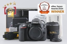 "Count 2.740" Nikon D5300 Black 24,2 MP DSLR Camera obiettivo 18-55 VR II 18 ...