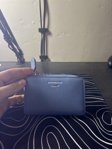 Emporio armani blue - blue, zip-around