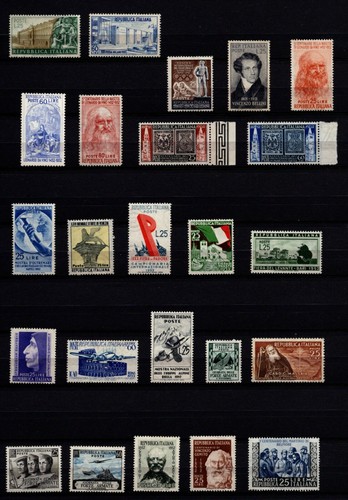 Italia 1952 annata - italia, completa