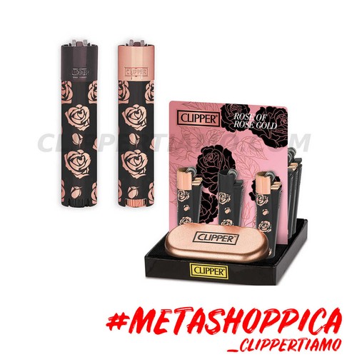 Accendini clipper metal - accendini, rose