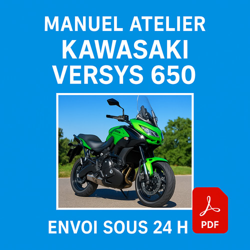 Manuel atelier kawasaki versys - kawasaki,