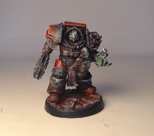40k chaos lord - chaos, terminator