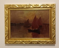 Scuola inglese (XIX/XX Secolo) dipinto olio su tela