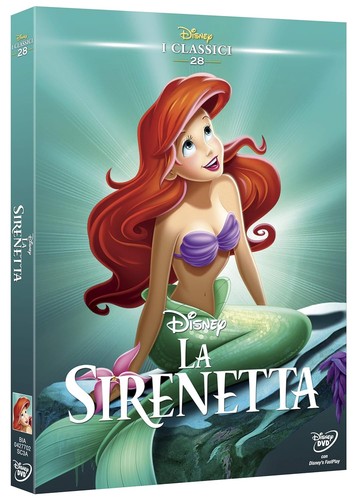 Dvd sirenetta disney - dvd, 1