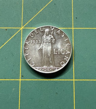 1953 Vatican City 10 Lire coin