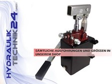 Pompa Manuale Idraulica Doppia