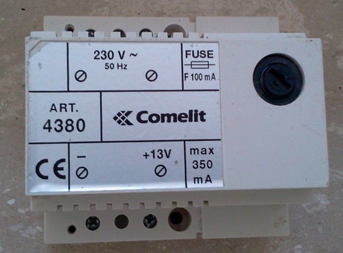 Alimentatore citofonico - ,