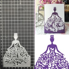 Principessa sposa metallo taglio fustella album carta artigianato punzone goffratura stencil